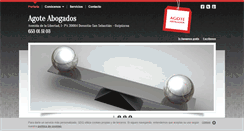 Desktop Screenshot of abogadosdonosti.com